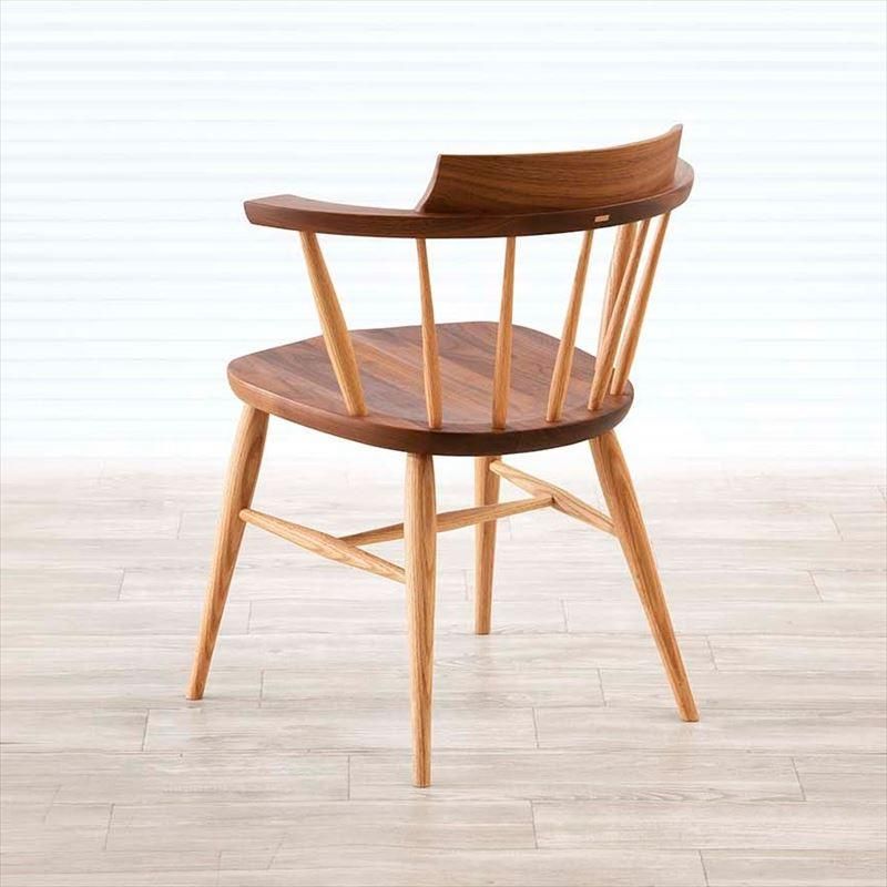 高山ウッドワークス SC3K captain chair／ウォールナット＋オーク