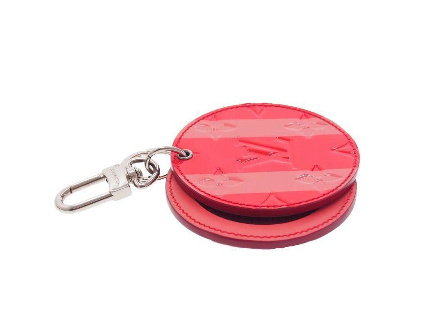 ルイヴィトン ヴェルニ ミラー付きバッグチャーム 鏡 LV モノグラム