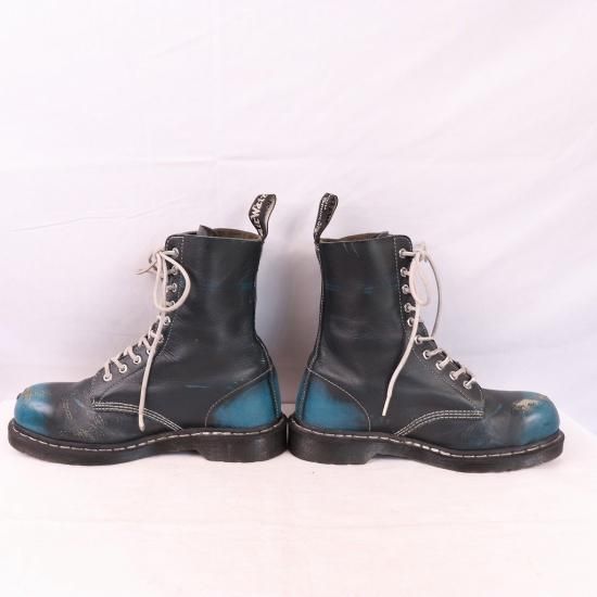 中古】dr.martens(ドクターマーチン)メンズ10ホールスチールトゥ【UK7