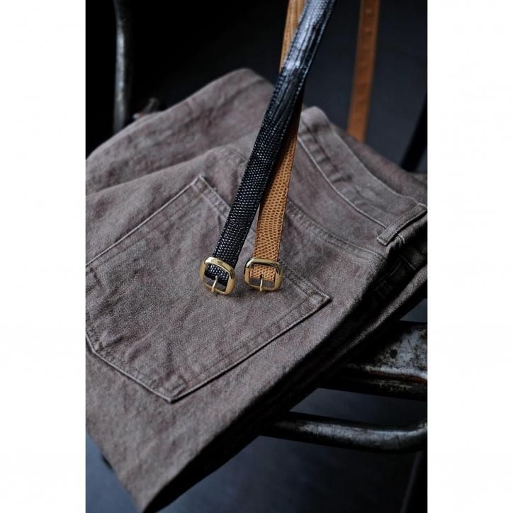 BISOWN/ビソウン】【25FW】BISOWN WIDE DENIM BROWN BLEACH