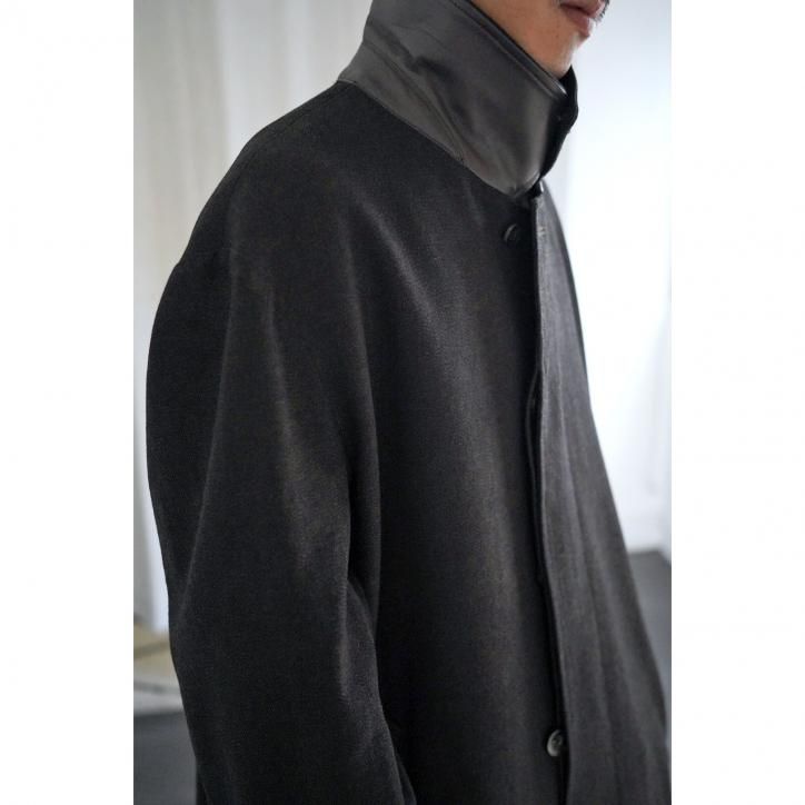 Nomàt Cotton Wool Soutien Collar Coat