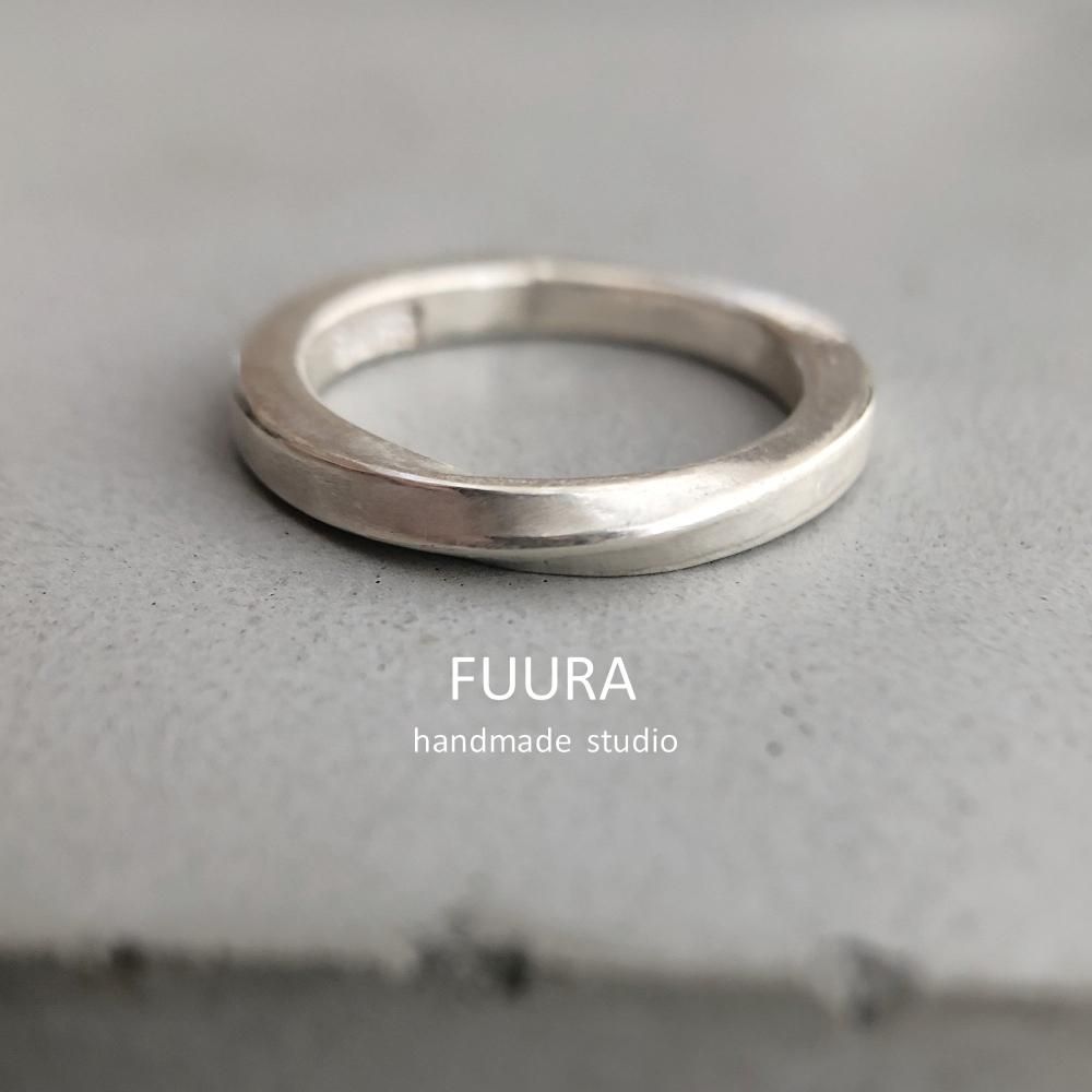 twist ring silver / ツイストリング シルバー - FUURA handmade studio