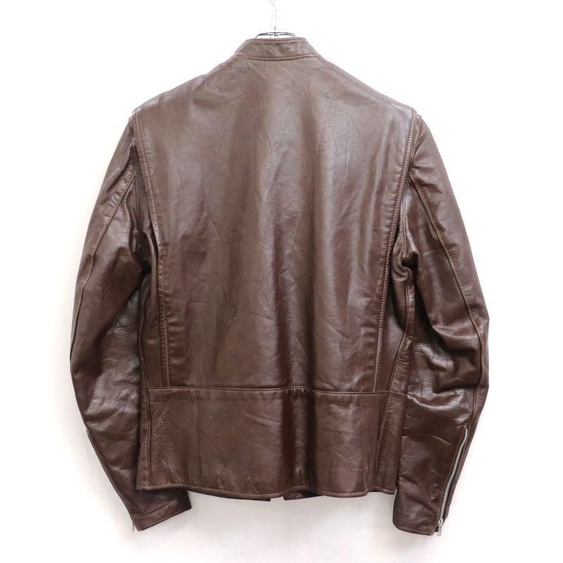 60s vintage ブルックス BROOKS シングルライダースジャケット メンズ