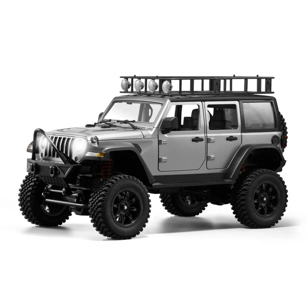MNRC MN128 RTR 1/12 2.4G 4WD RCカーLEDライトロッククローラー登山