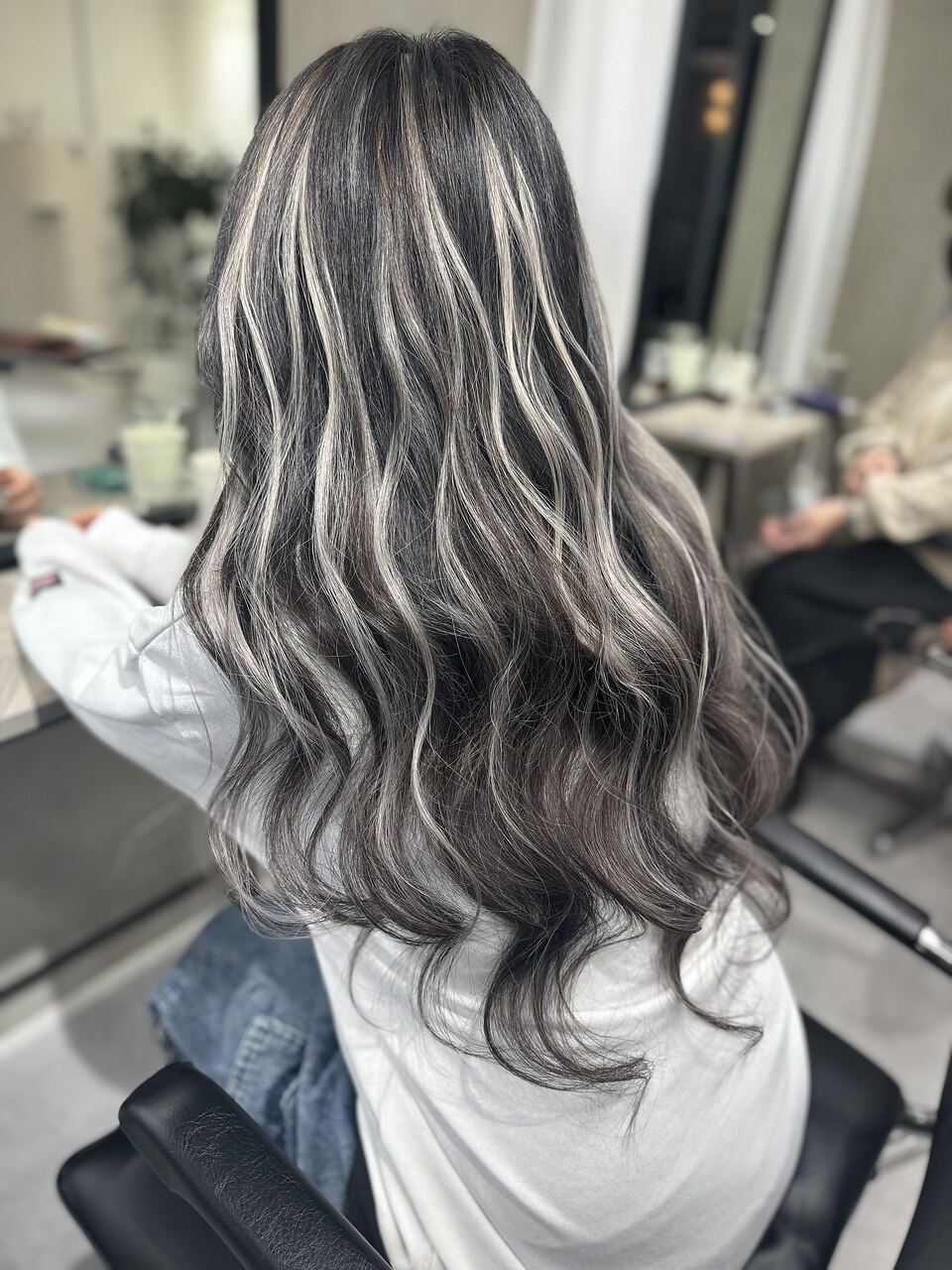 シルバーハイライトシールエクステ70枚 担当SE-YA：L198259366