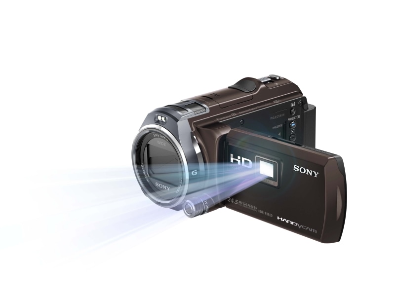 プロジェクターで楽しみ広がる「HDR-PJ800」 [デジタルビデオカメラ