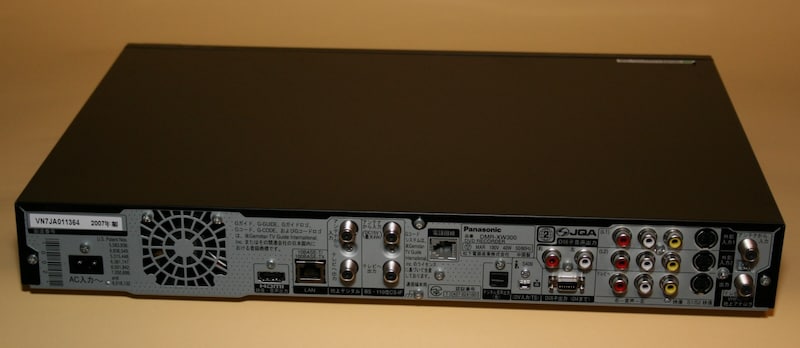 3/5 ハイビジョンDIGA「DMR-XW300」レビュー [ブルーレイレコーダー