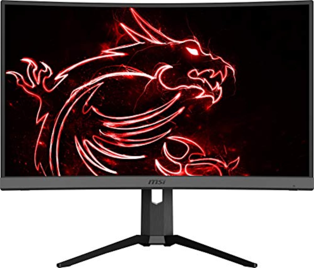 MSIのMSI ゲーミングモニター VA湾曲パネル 144Hz 23.6インチ スリム