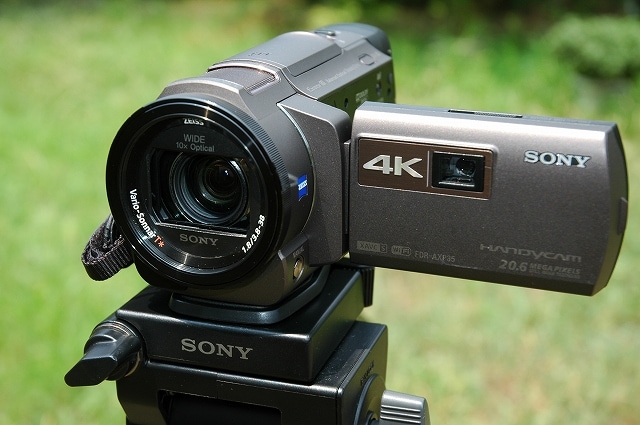 ソニーの4K対応ハンディカム『FDR-AX100』 [デジタルビデオカメラ] All