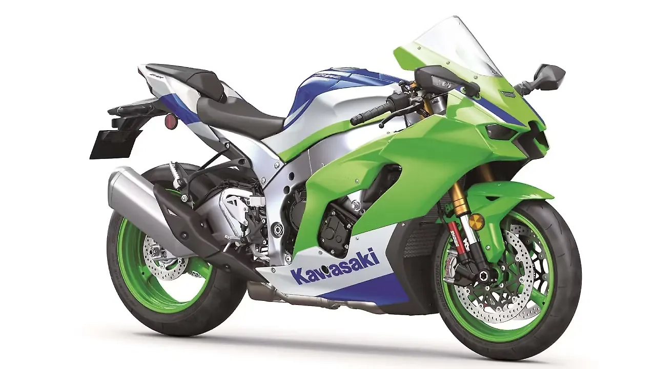 Kawasaki Ninja ZX-10R 40th Anniversary Edition unveiled! - BikeWale