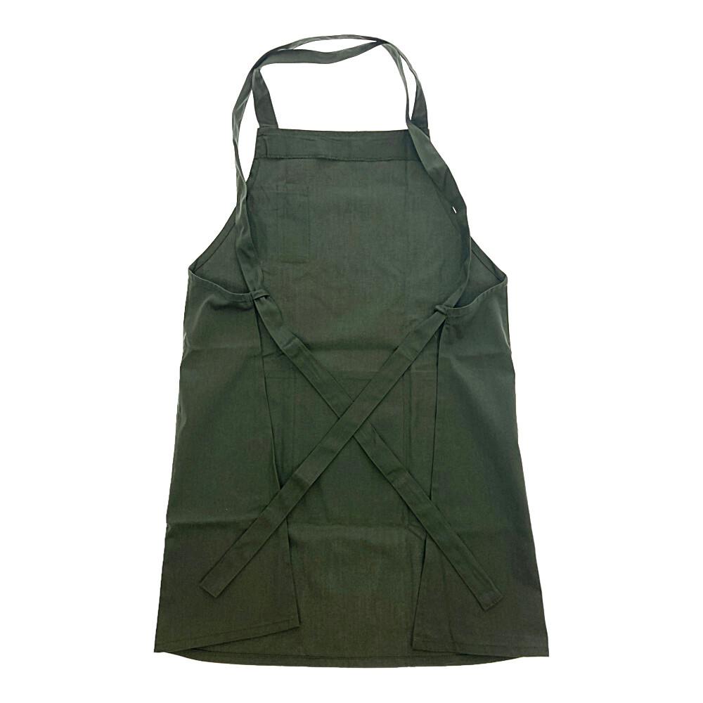 ツイル 無地タスキエプロン カーキ | 作業着・作業服・安全靴 通販