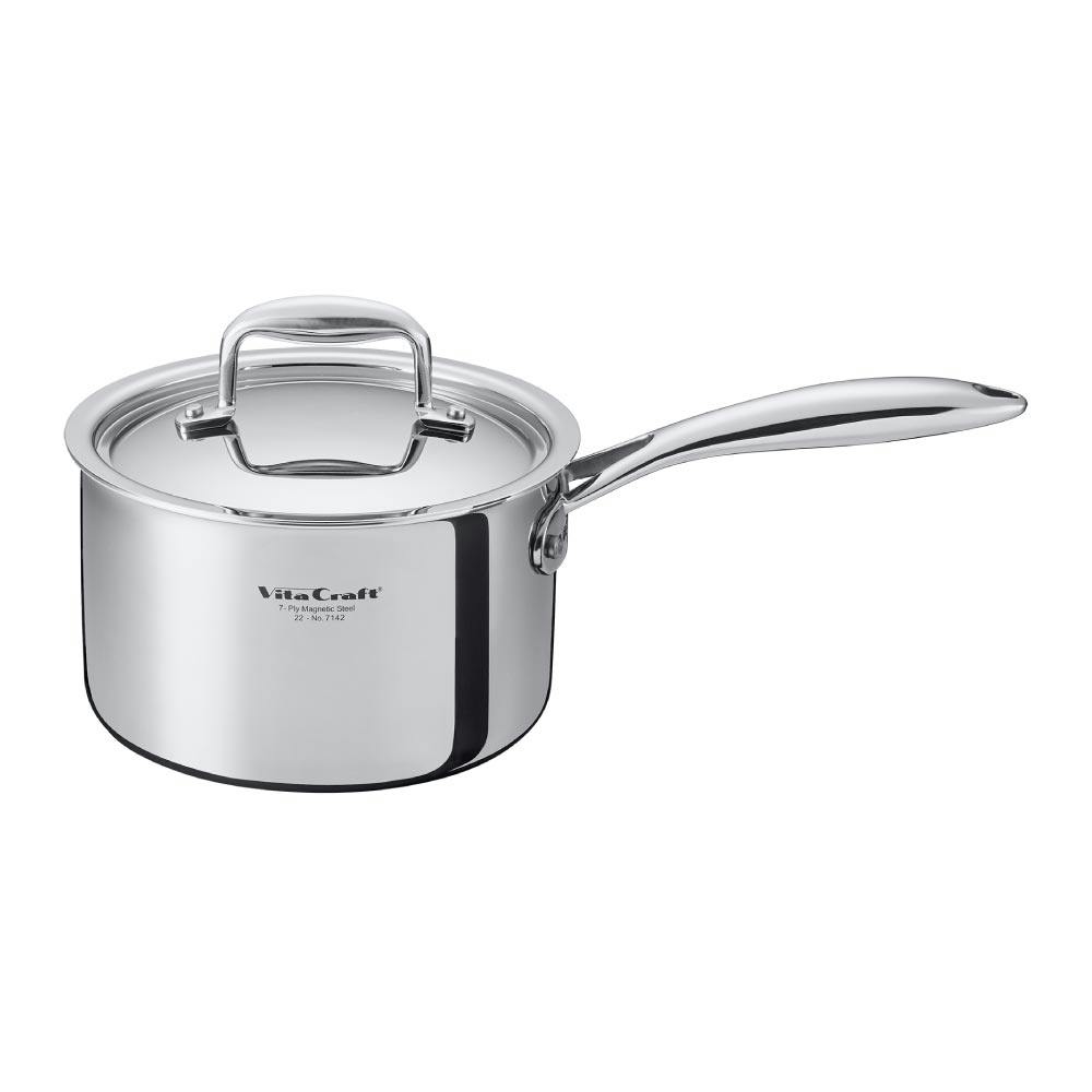 ビタクラフト Nシリーズ 片手鍋 18cm ガス火 IH対応 No.7142【無水調理