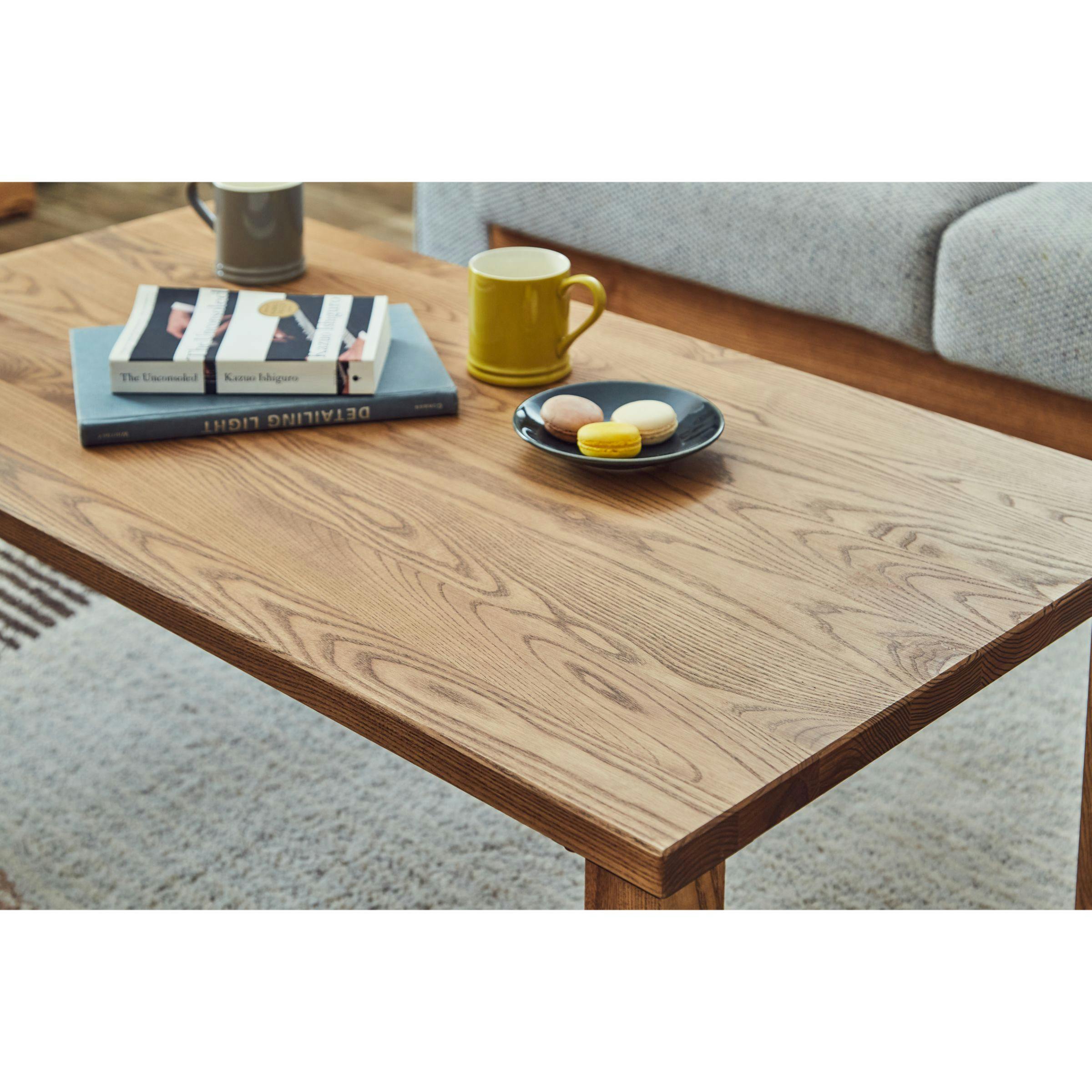 nora. センターテーブル ベラ ナチュラル リビングテーブル 木脚 木製