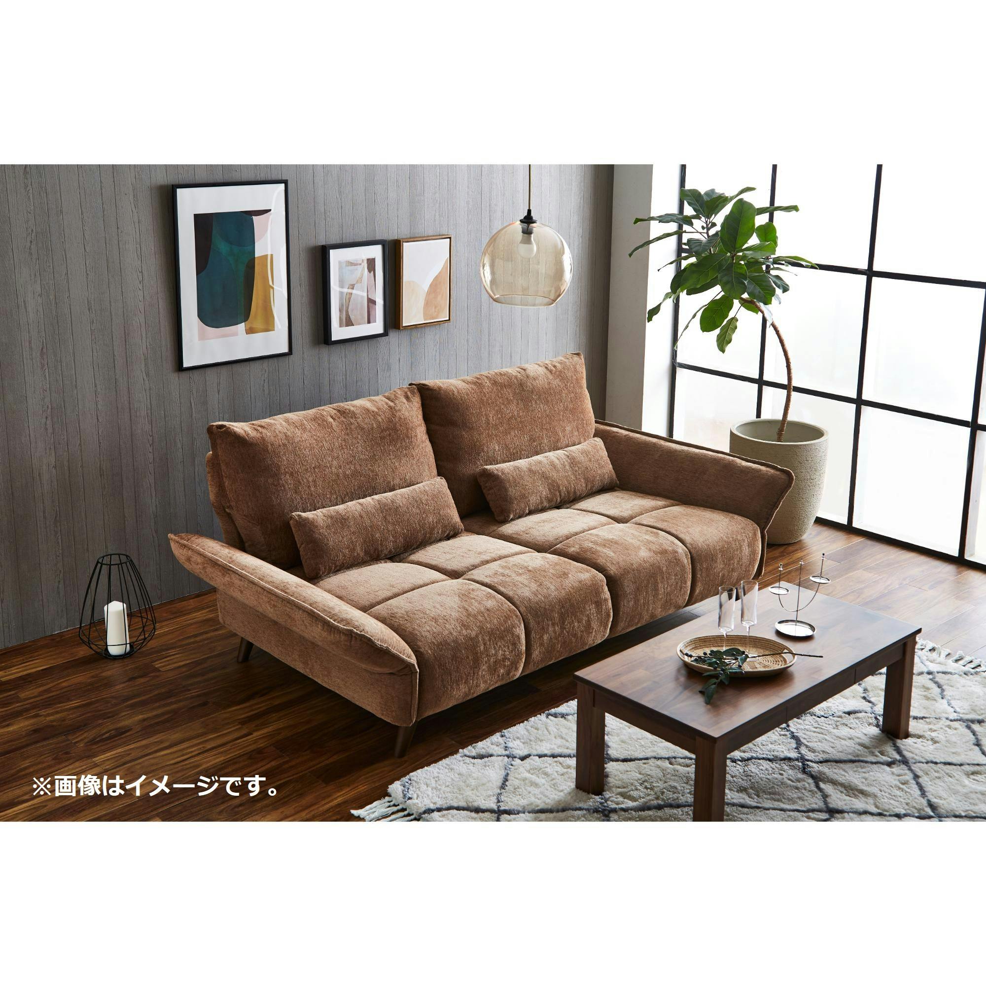 to meet センターテーブル オーズ3 ブラウン (WN) 幅105cm 木製