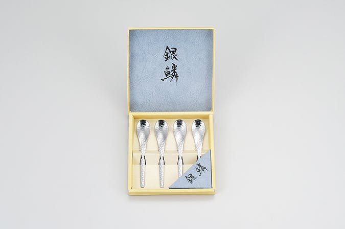 タマハシ 銀鱗 コーヒースプーン4pcセット スプーン・フォーク