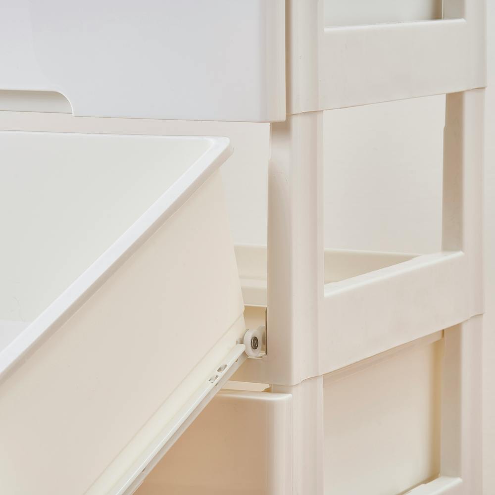 アイリスオーヤマ ウッドトップチェスト HG-806 ホワイト/ペアー