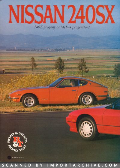 1989 Nissan 240SX Brochure (Road Test Excerpt) - ImportArchive