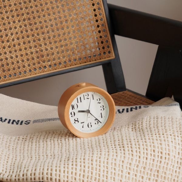 Lemnos/RIKI ALARM CLOCK アラーム時計 -渡辺力デザインの目覚まし時計