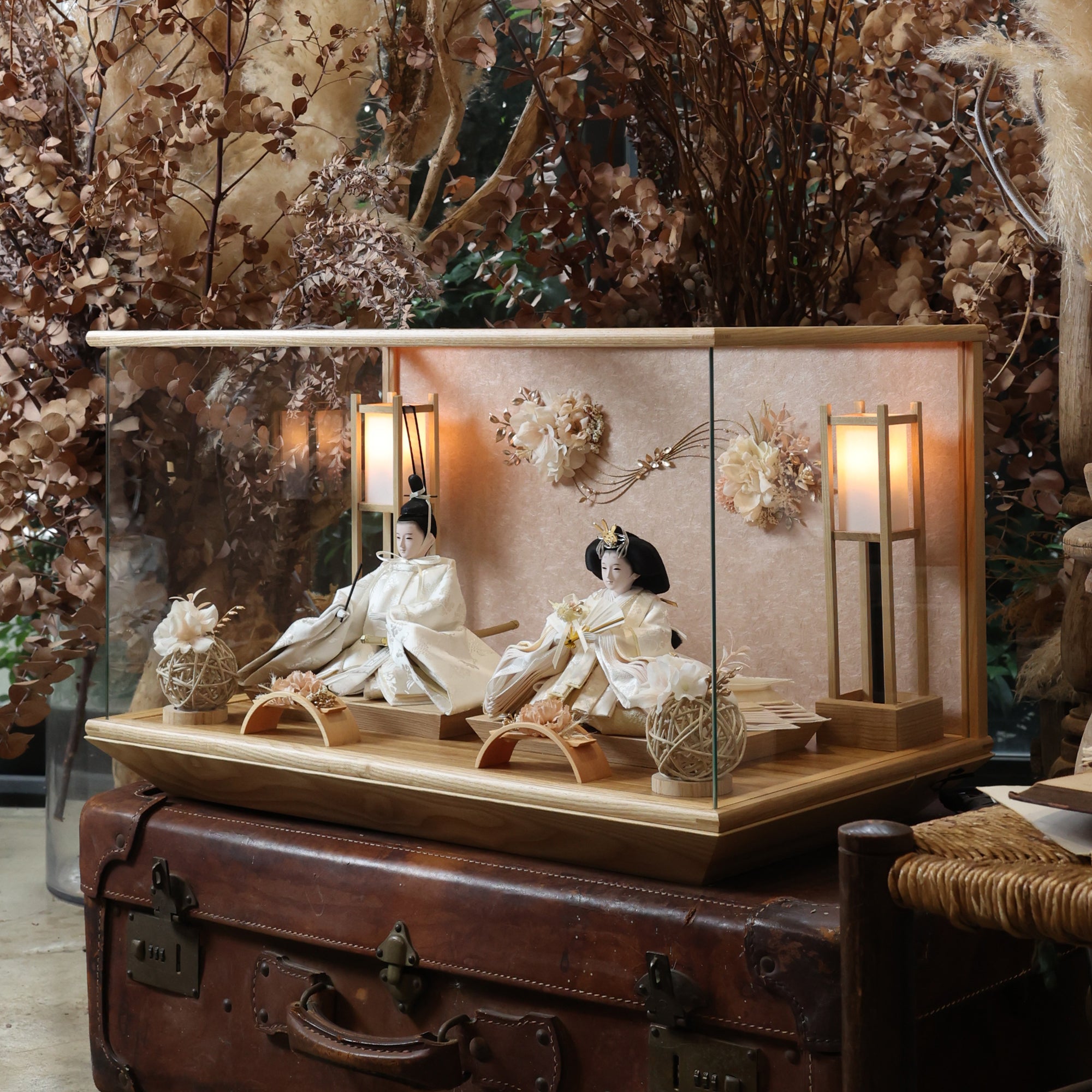 祈ドールの雛人形｜穂香 想｜ケース飾り ｜雛人形（ひなにんぎょう）の