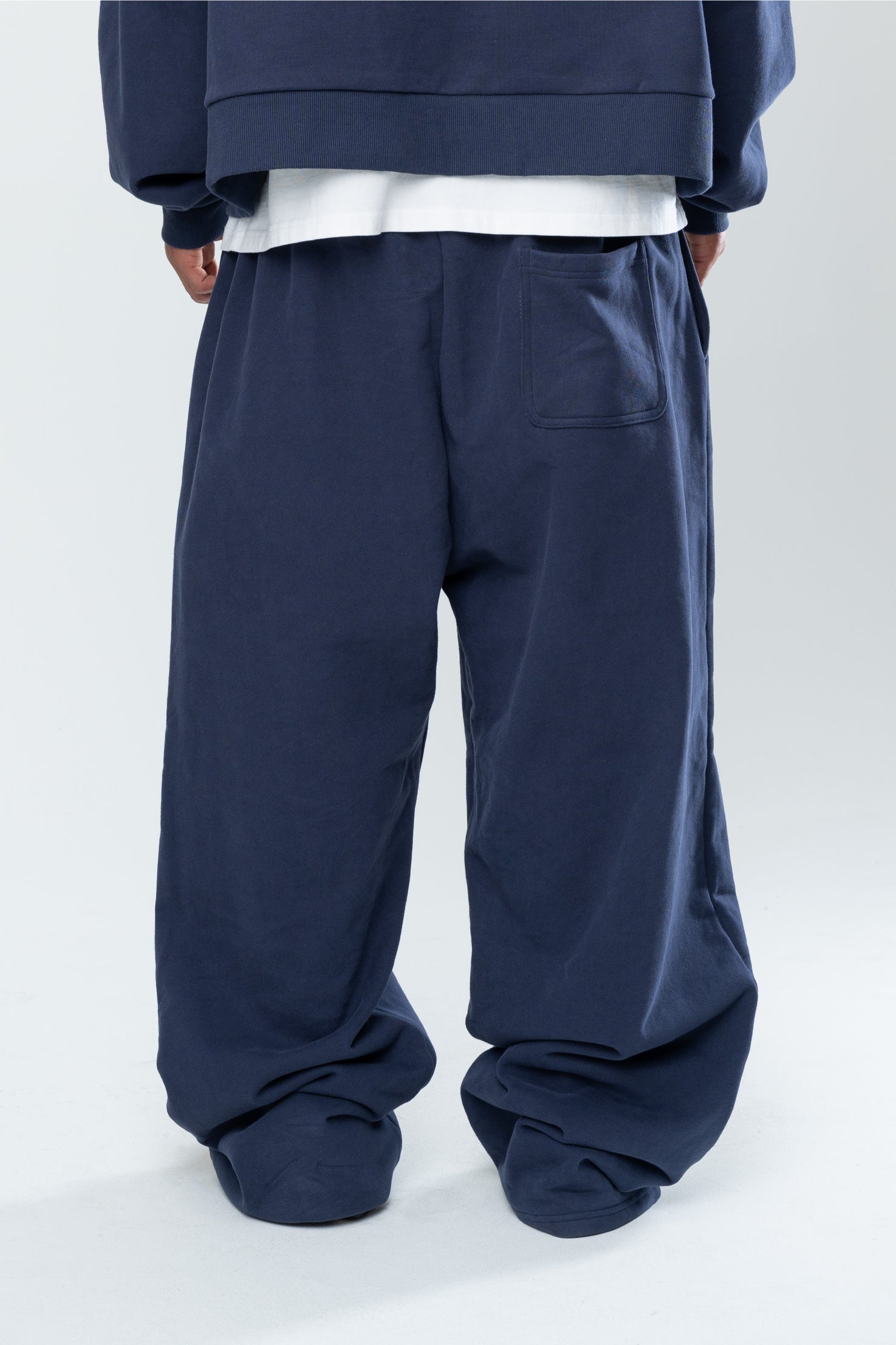 BASICS BAGGY SWEATS - MIDNIGHT NAVY – Inaka Power