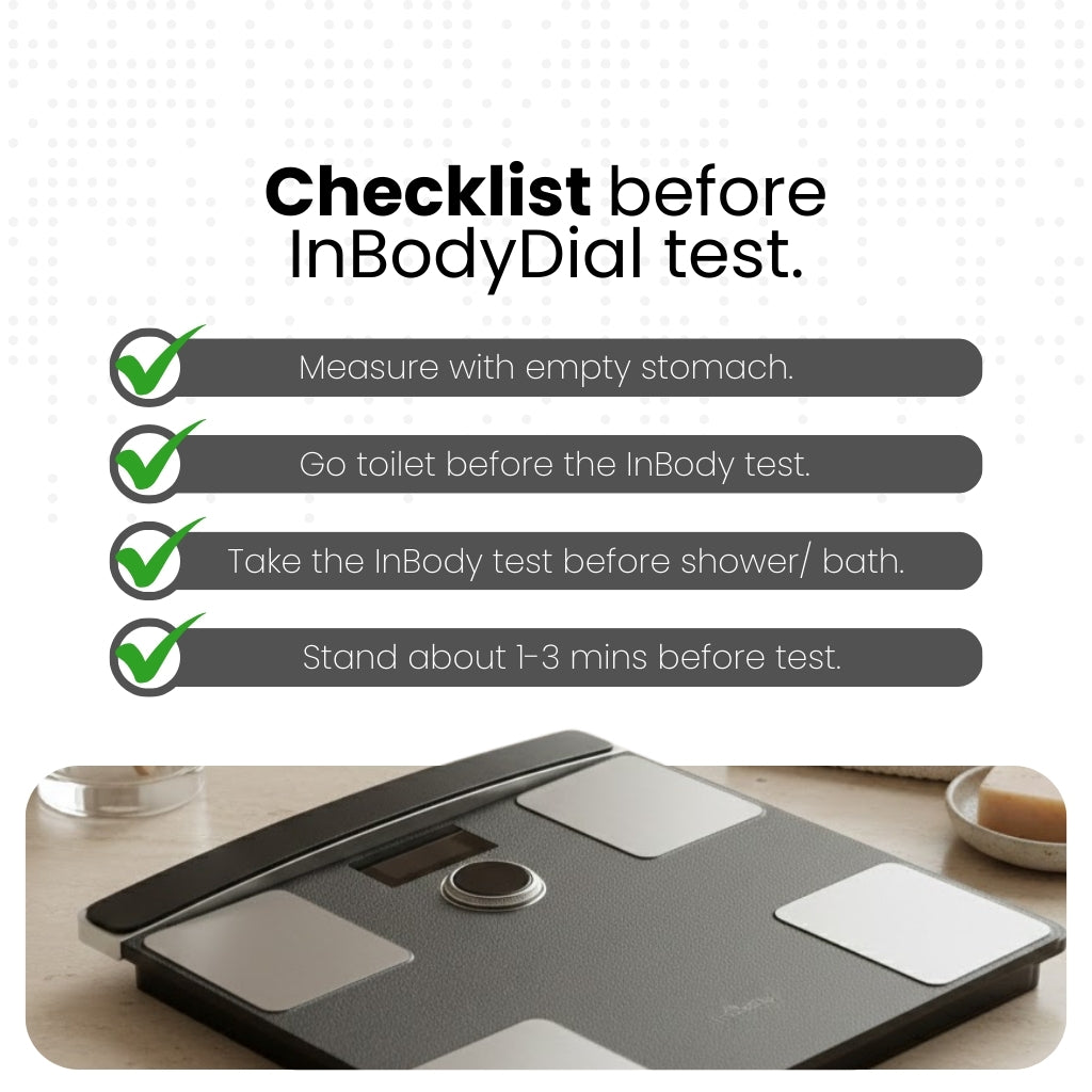 Official Distributor - InBody Dial H20 Smart Body Composition