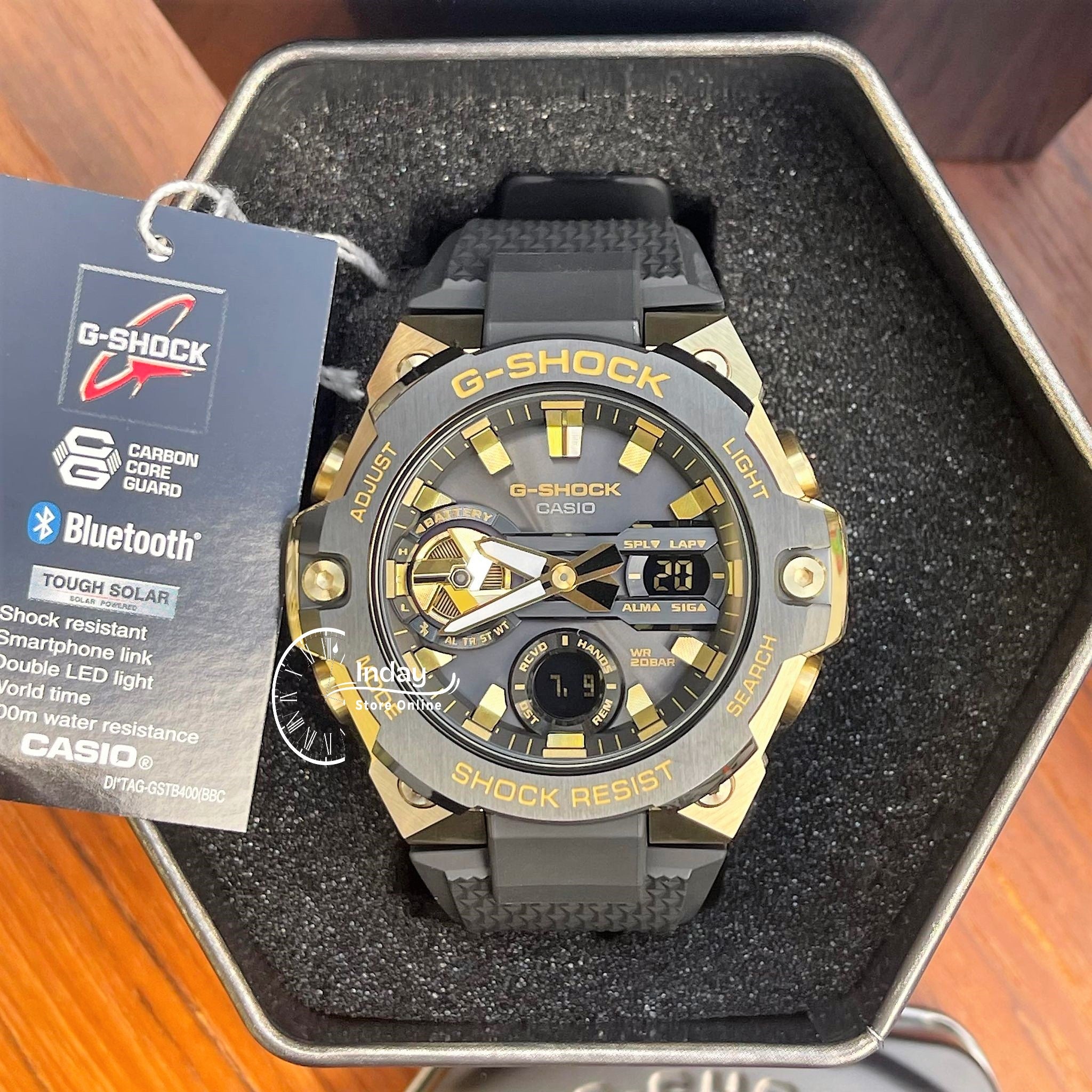 Casio G-Shock G-Steel Men's Watch GST-B400GB-1A9 GST-B400 Series