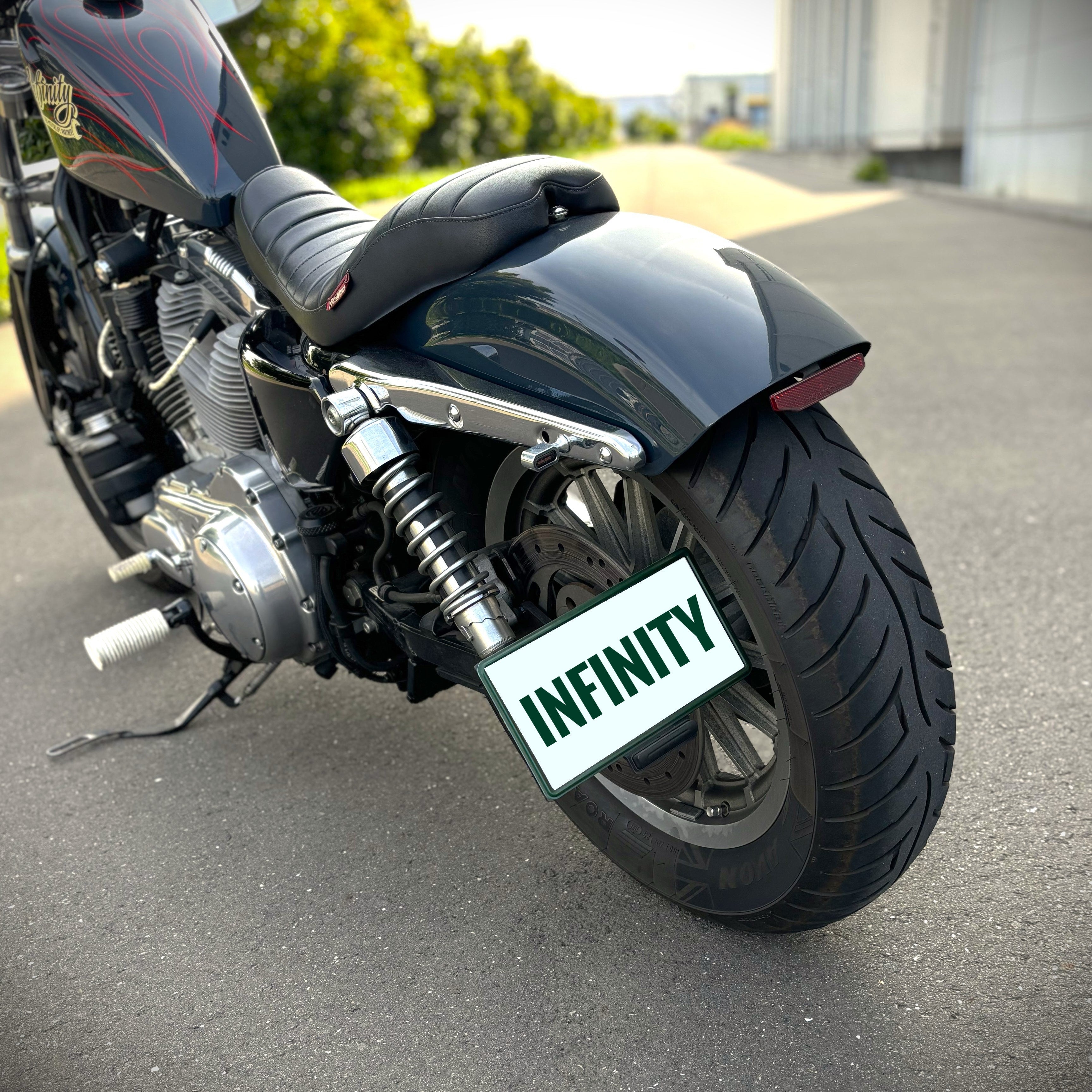 2004～XL スポーツスター用 オリジナルサイドナンバーブラケット For