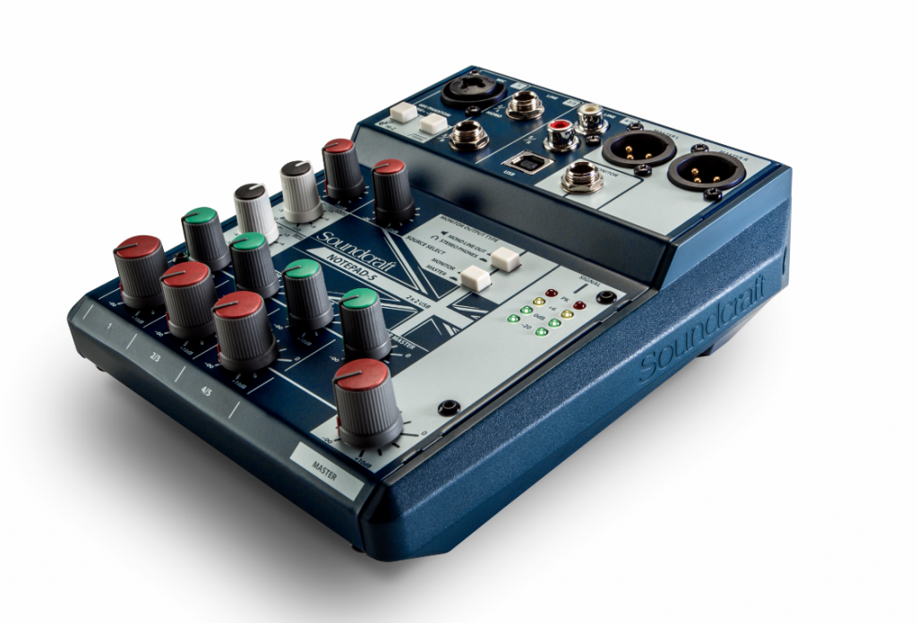 Soundcraft Notepad シリーズ発表 | USBアナログ・ミキシング