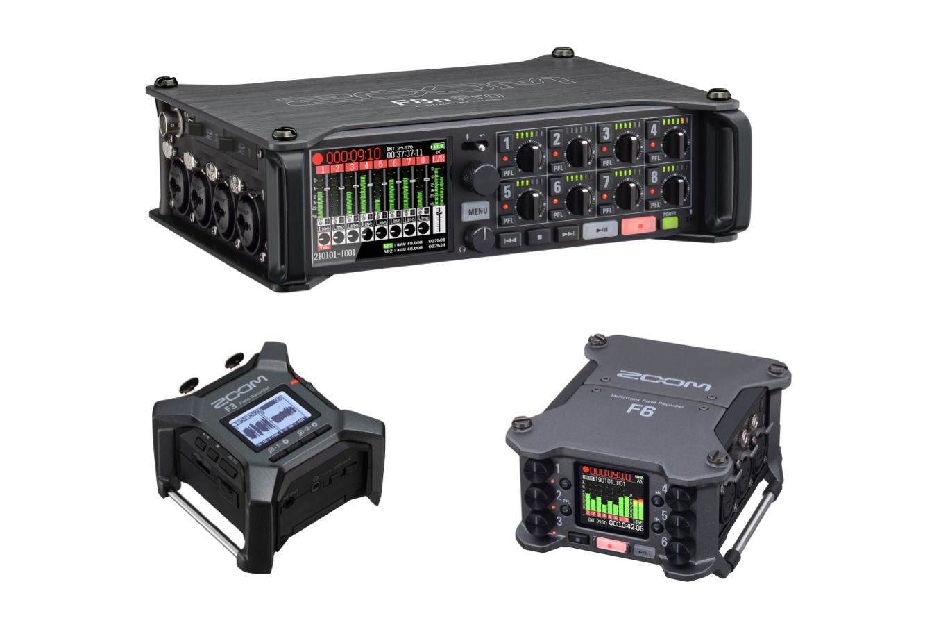 ZOOM 32bitフロートフィールドレコーダー『Fシリーズ』 | Digiland