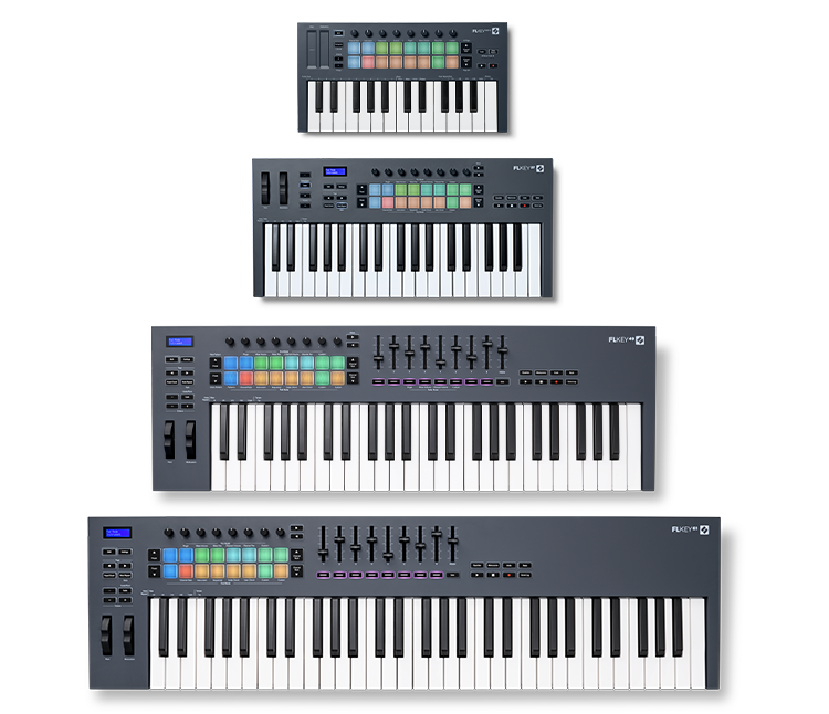 Novation FLkey 49 / 61 | 「FL Studio」のワークフロー対応に特化した
