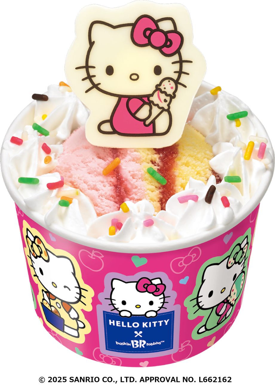 サーティワン×ハローキティ！「HELLO KITTY Loves ICE CREAM」が11月1