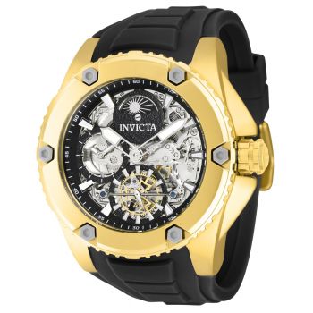 INVICTA 腕時計 自動巻き ゴールド・ホワイト AKULA 42772