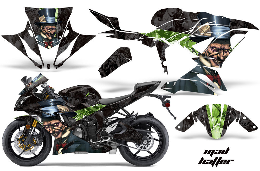 Kawasaki Ninja 636 ZX6-R Ninja Graphics (2013-2016) - Invision