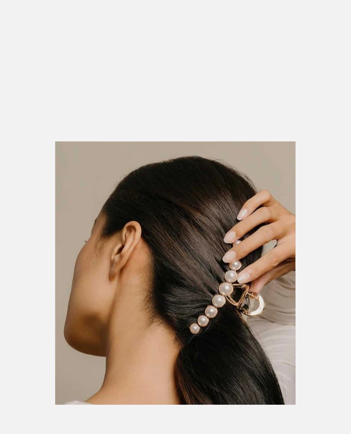 ミラノ ジョー パール ゴールド ヘアクリップ｜フランスラックス
