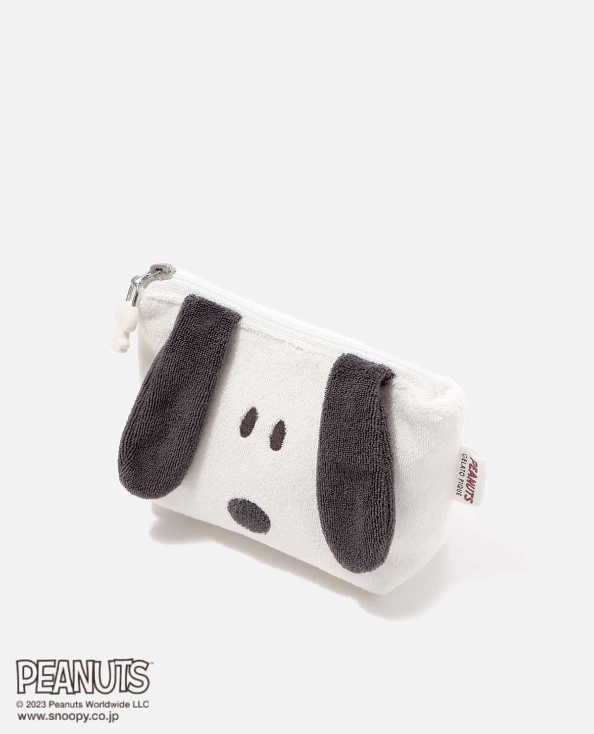 スヌーピー SNOOPY パイル ポーチ ティッシュポーチ ティッシュ