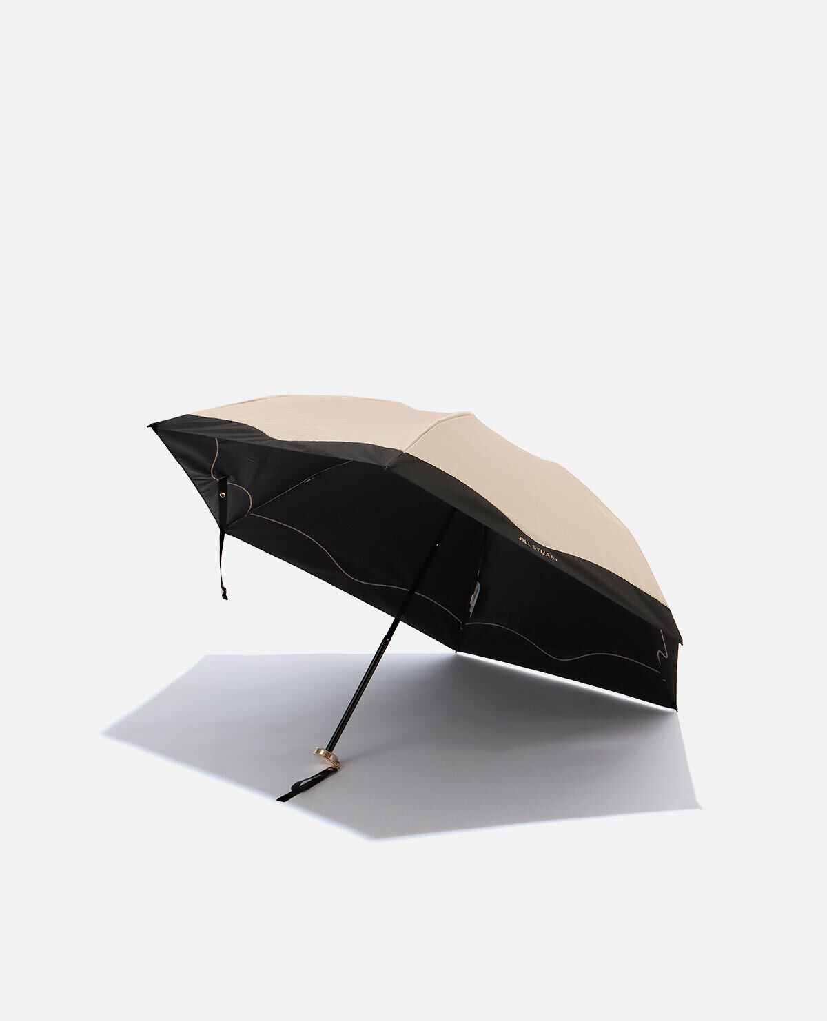 ジルスチュアート ジル 晴雨兼用傘 バイカラー ベージュ｜ジル