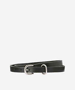Auralee LEATHER BELT BLACK サイズM 26 S/S】【AURALEE】SQUARE
