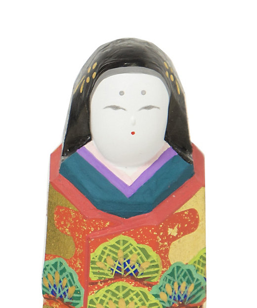 送料無料】奈良一刀彫 義山作 立雛 5号（三越） | 義山/ギザン | 三越