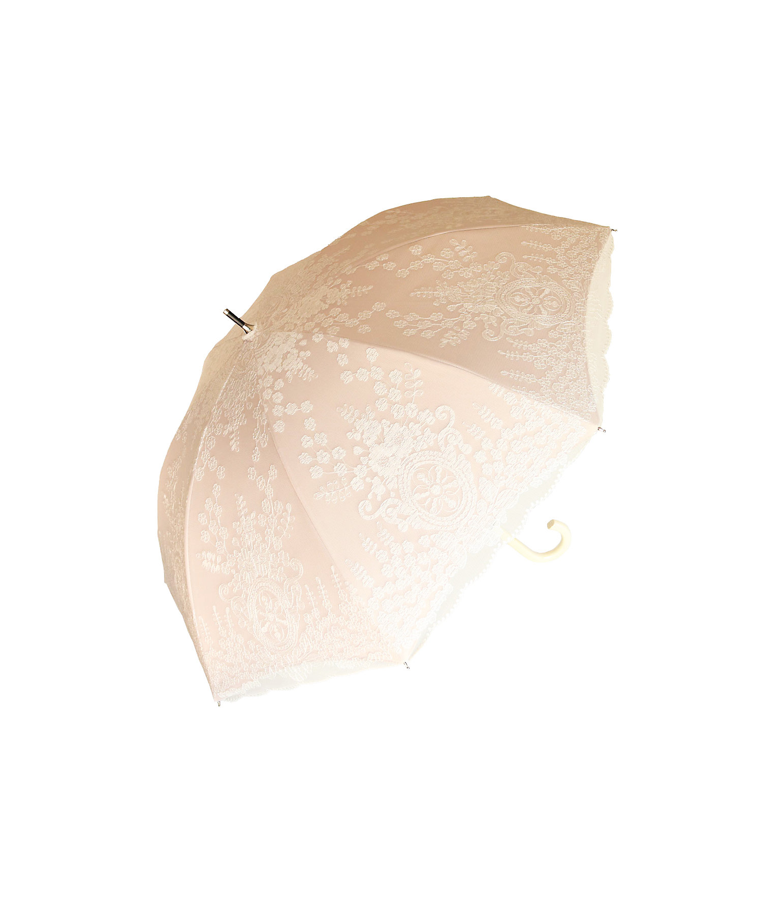 晴雨兼用長日傘 シャンテリー ローズピンク | 近沢レース店 (Women