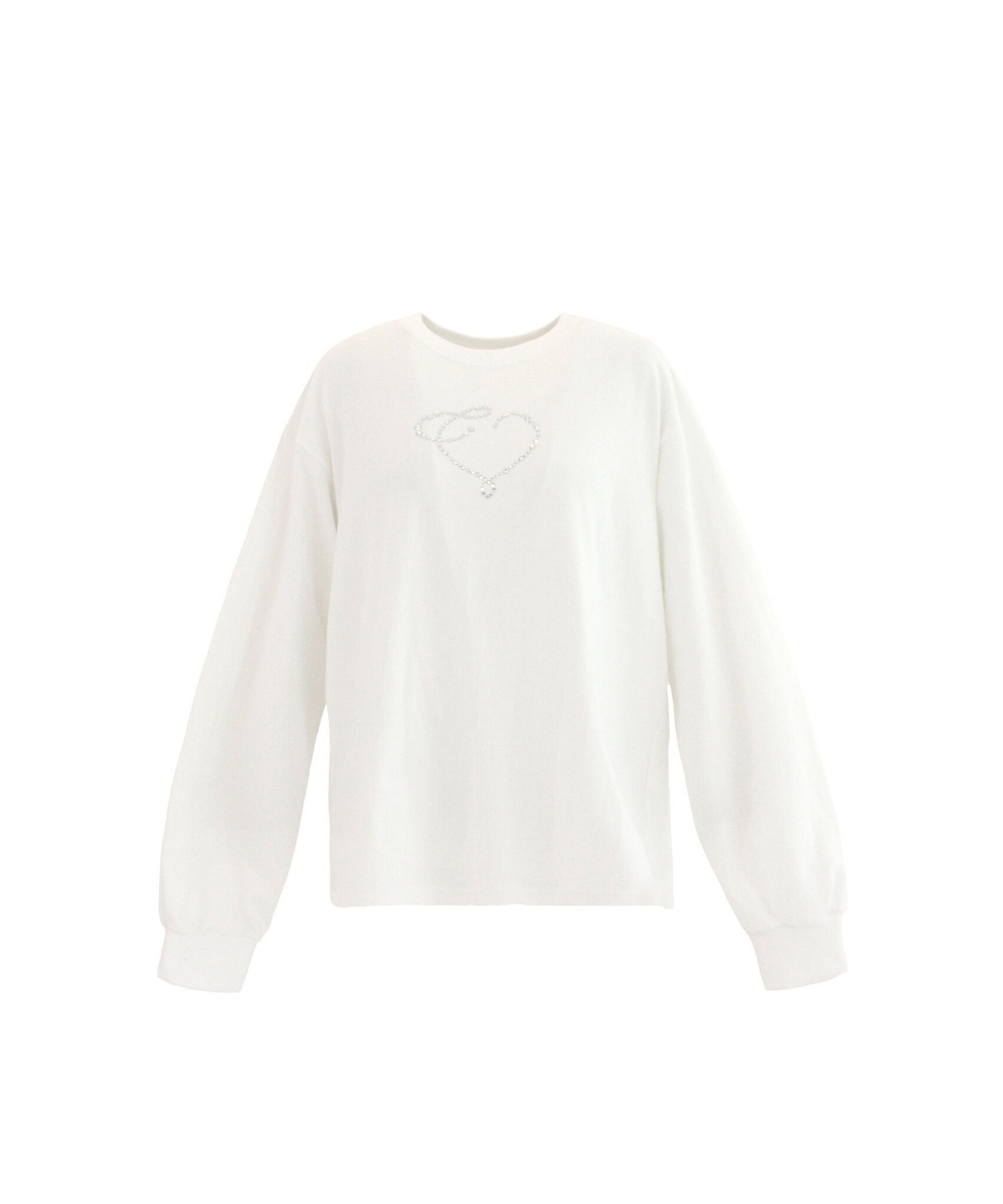 heart logo bijou long T | the Virgins (Women