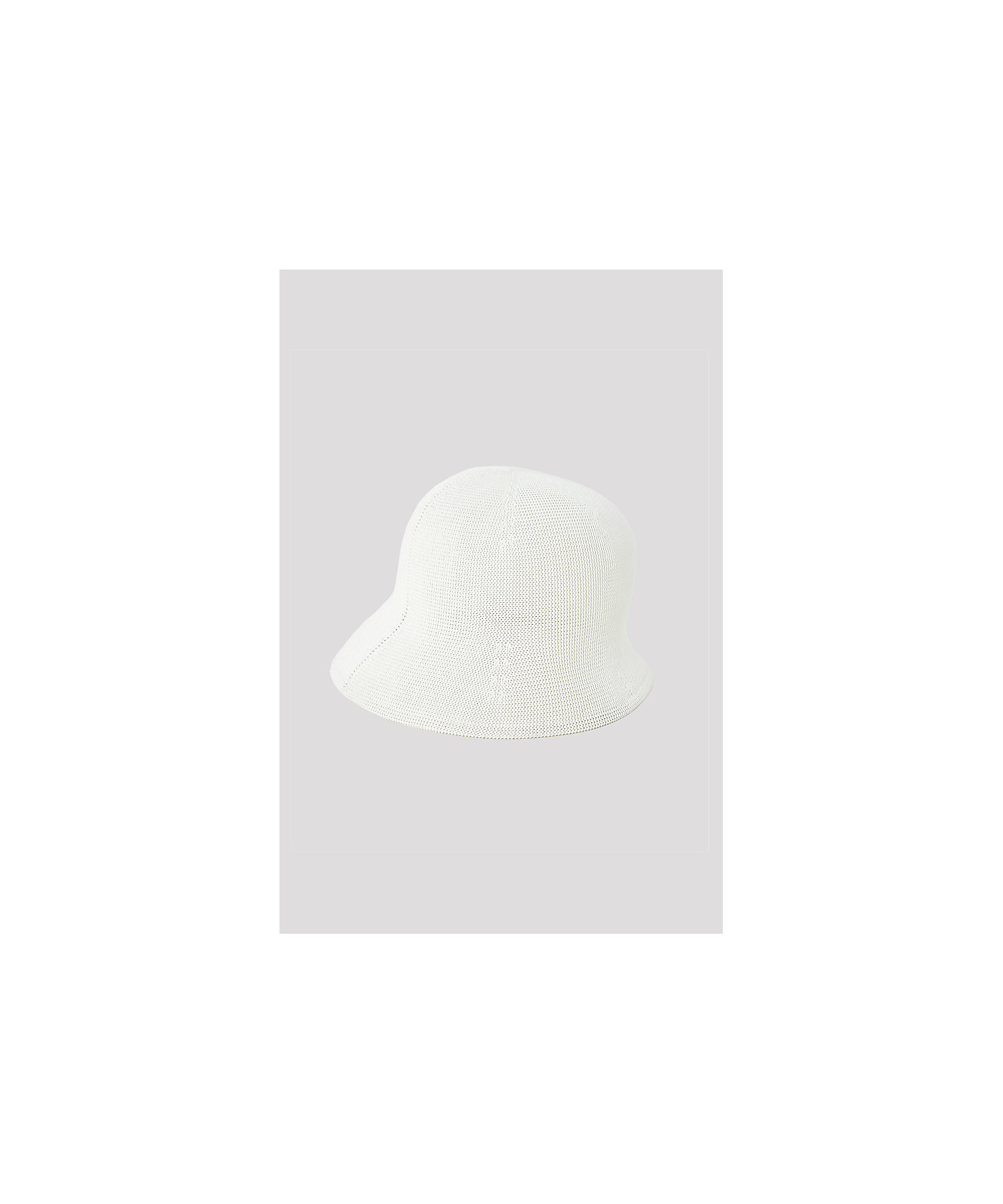 MESH KNIT ASYMMETRIC HAT CF009AI094