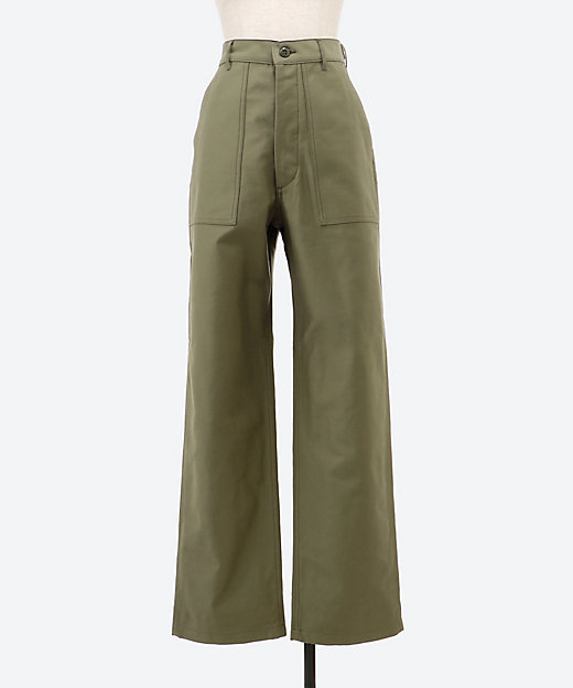 BACK SATIN BAKER PANTS 25SS／13317