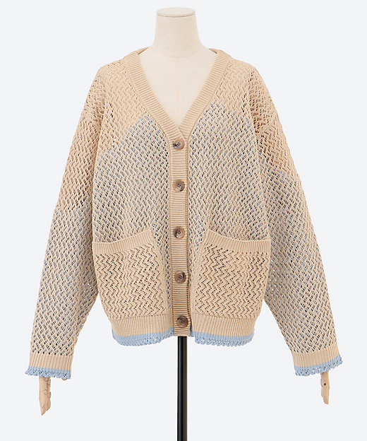 カーディガン Inside Out 2 Layers Cardigan