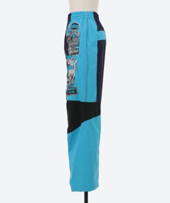 A．I． PATCHES EMBRIDERY TRACK PANTS