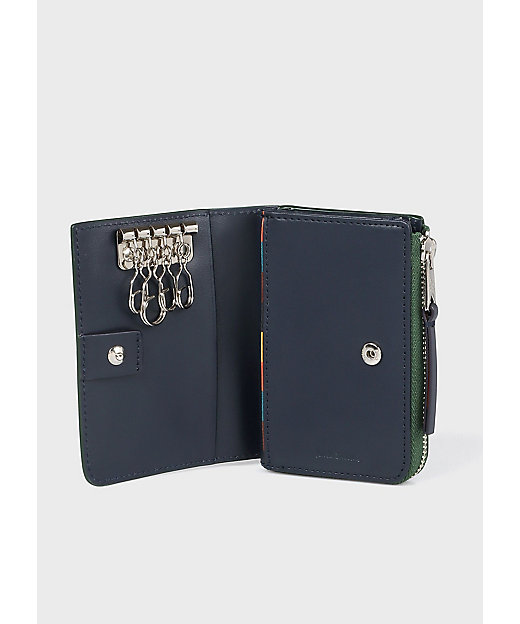 ブライトストライププラー コイン＆キーケース（813019P913