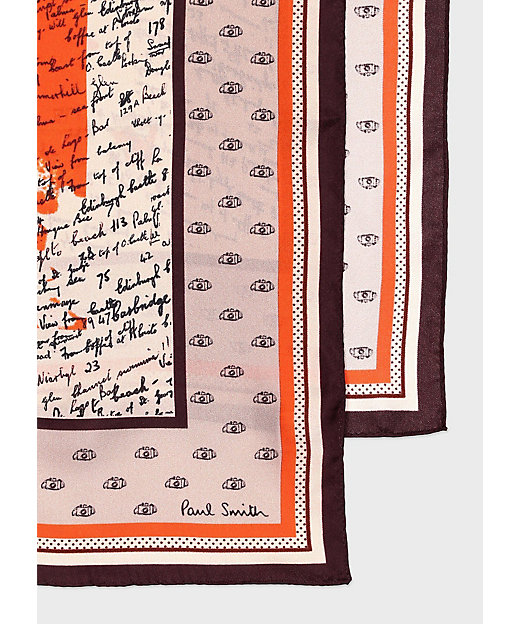 ウィメンズ ”Travel Scarf” シルク スカーフ