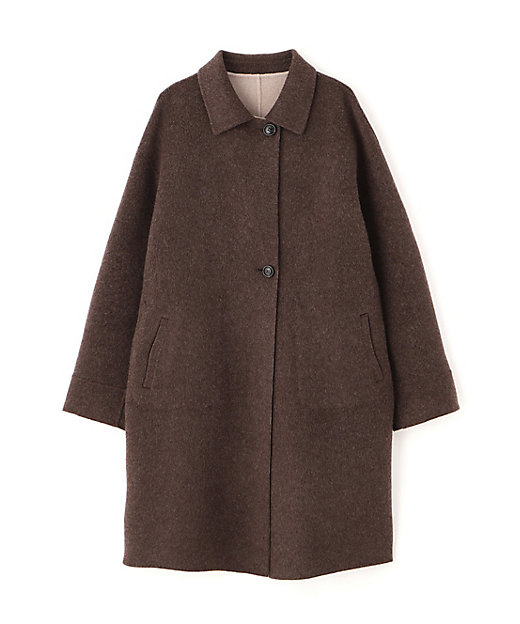 ◇リバーシブルステンカラーリバーコート（0775251101