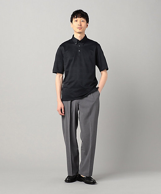 和歌山編みIL PRINCIPEジャージー ポロシャツ