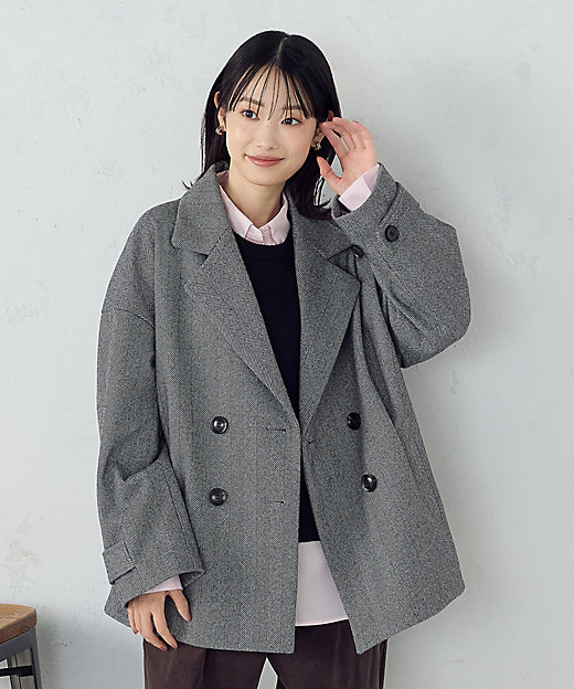 オーバーサイズ Pコート（1226WM02） | COMME CA ISM (Women