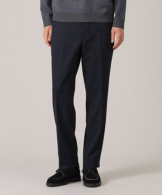 尾州織】ウールブレンド ムリネ千鳥パンツ ／ セットアップ対応